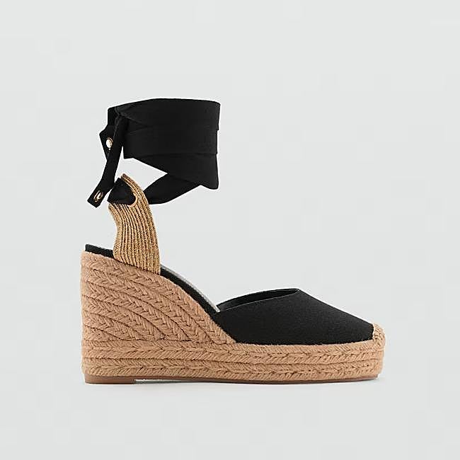 Alpargatas de esparto de Mango (49,99 euros)