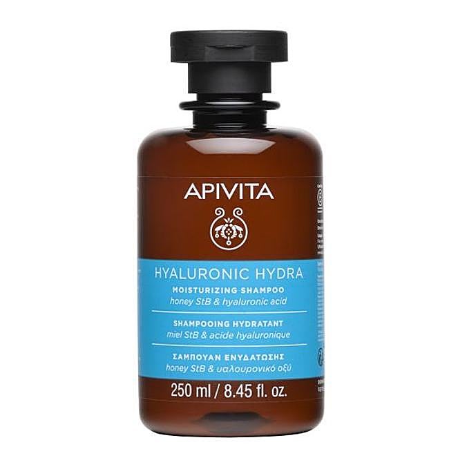 Hyaluronic Hydra Moisturizing Shampoo de Apivita. Precio: 15,50 euros