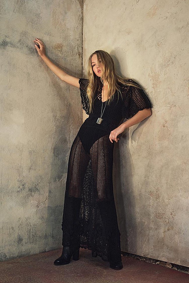 Vestido crochet Kate Moss X Zara.