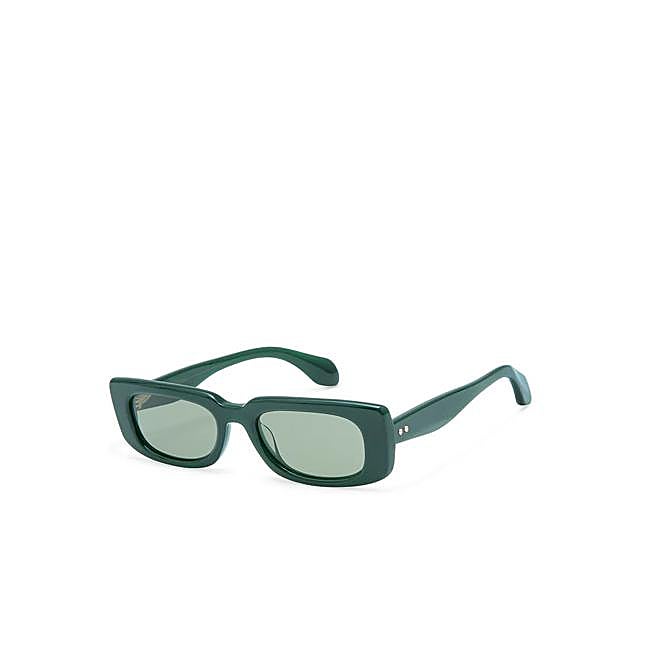 Gafas de sol en color verde de Gigi Studios (215 euros)