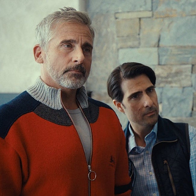 Steve Carell y Jason Schwartzman en una escena de Mountainhead.