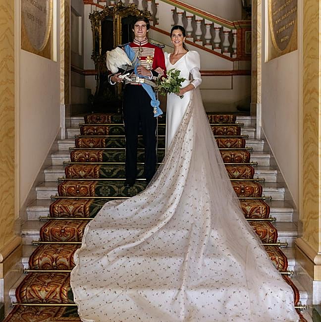 Belén Corsini y Carlos Fitz-James Stuart.