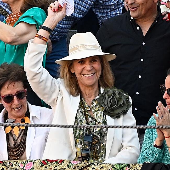 La infanta Elena, en la Corrida de la Beneficiencia de la Feria de San Isidro de este año.