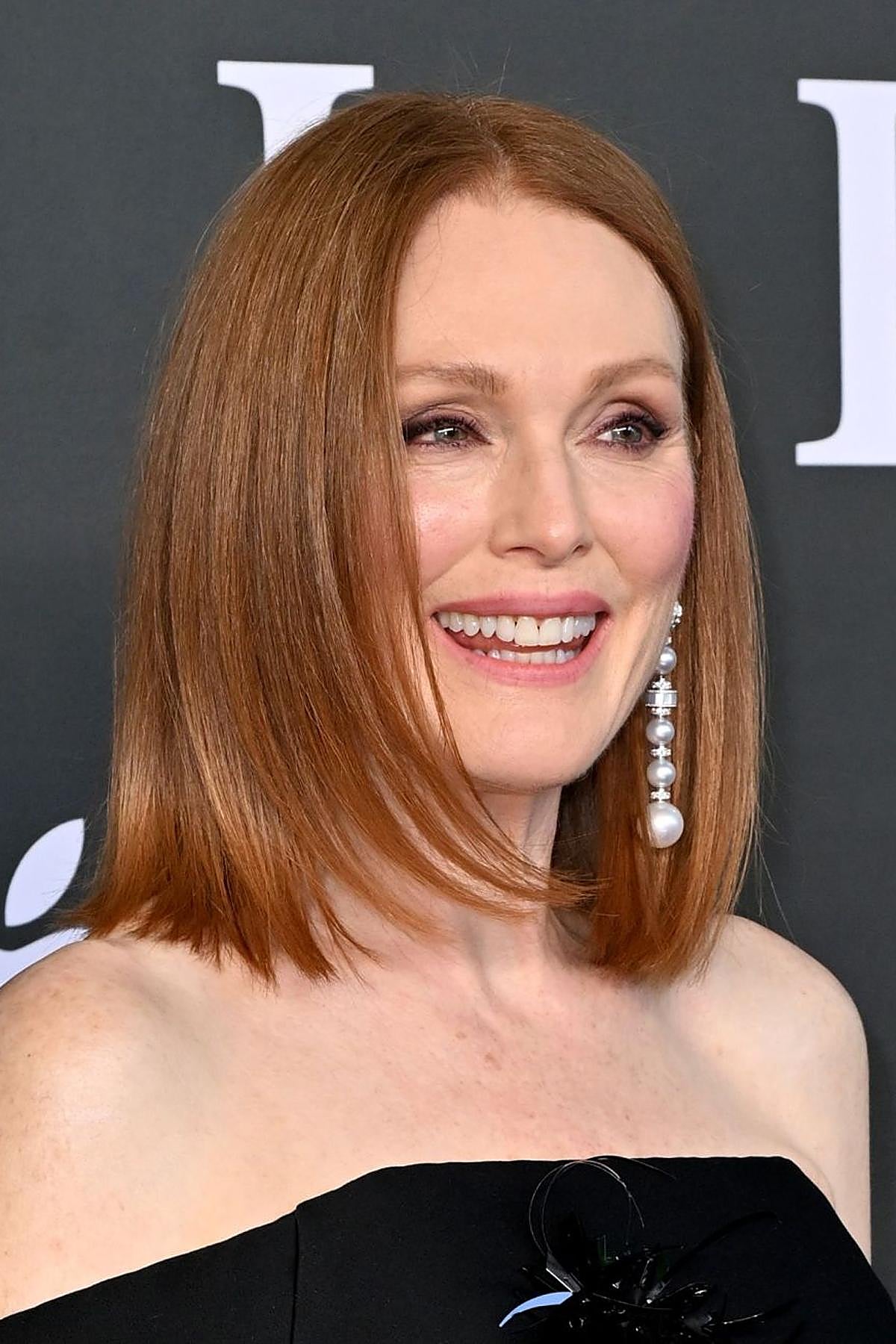 Julianne Moore con un corte de pelo bob.