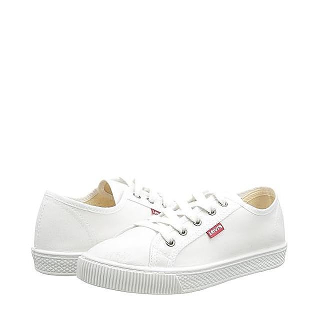 Zapatillas de algodón blancas de Levi's