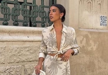 Isabel Campos con look de Primark.