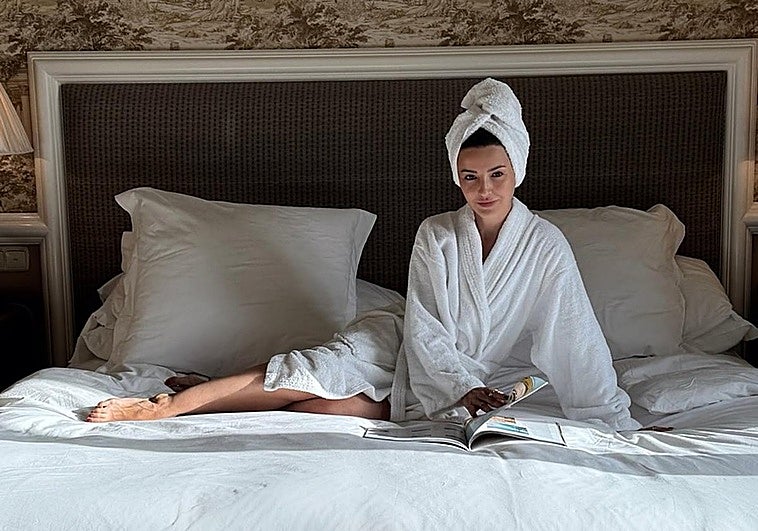 Alexandra Pereira en el Anantara Villa Padierna Resort de Marbella.