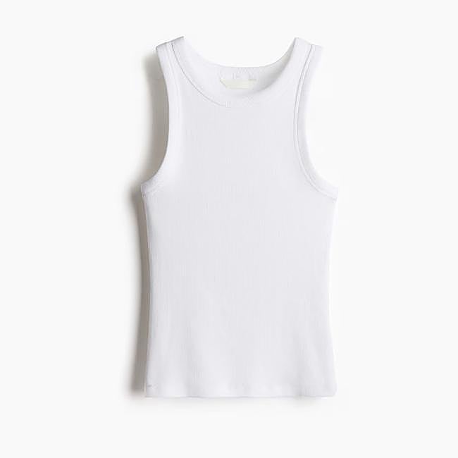 Camiseta blanca de tirantes