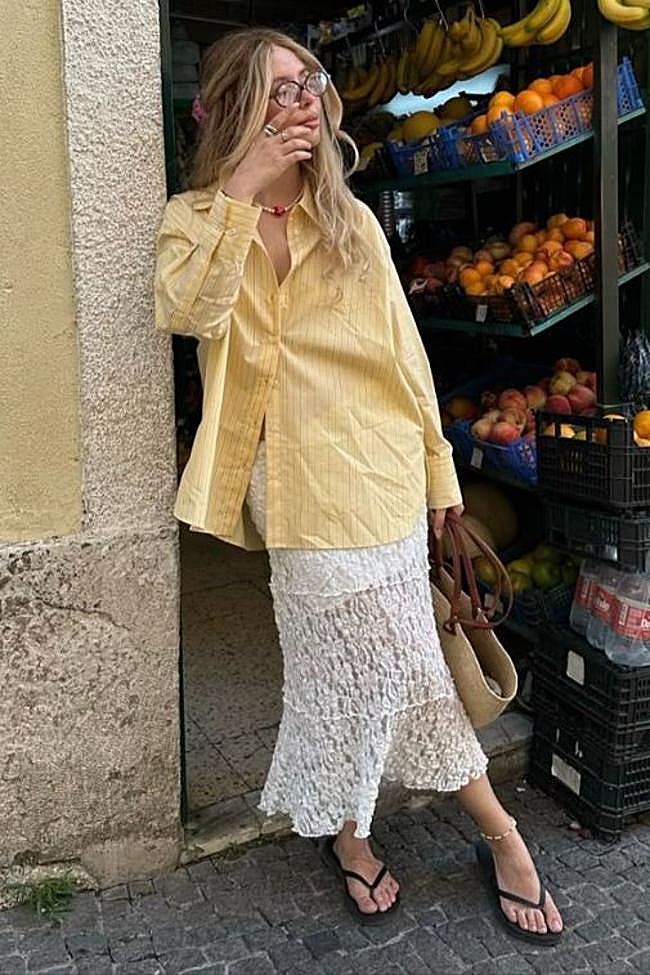 Looks para el día a día con chanclas