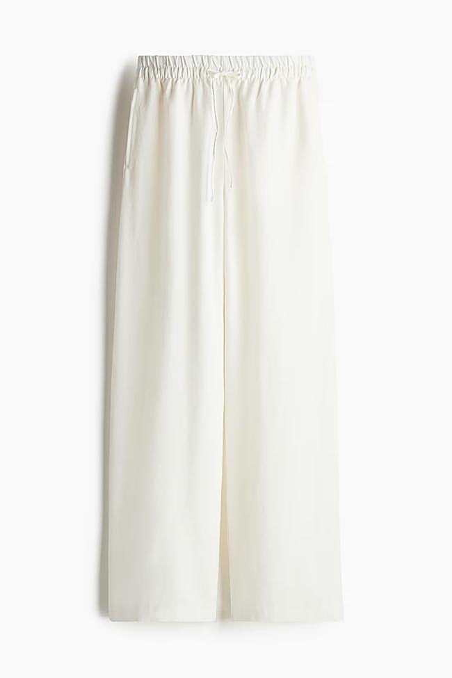 Pantalón en mezcla de lino (22,99€)