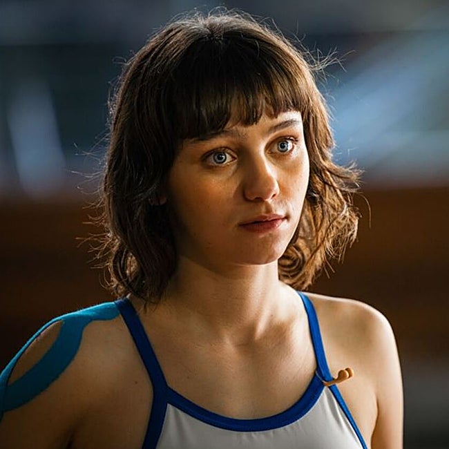 Núria (María Romanillos) en una escena de Olympo, la nueva producción española de Netflix.