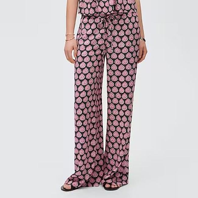 Pantalones con estampado geométrico