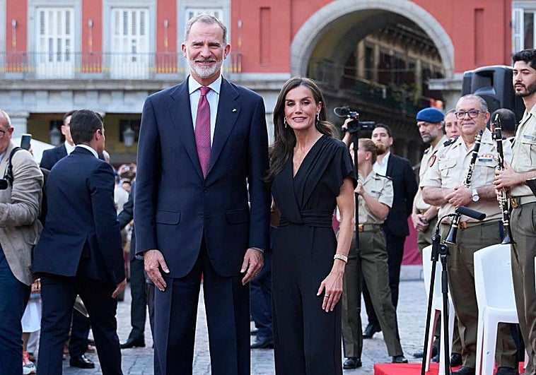 Los reyes Felipe y Letizia