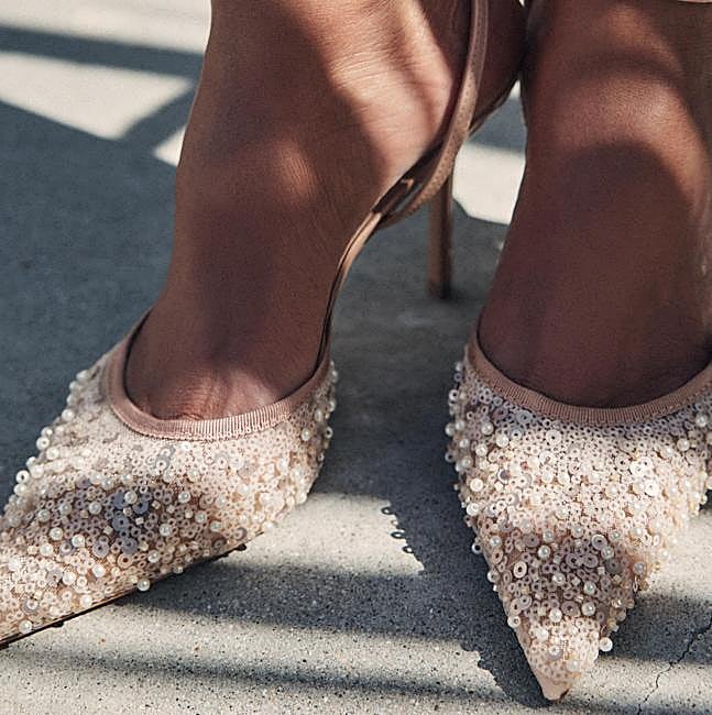 Zapatos joya de Zara (45,99 euros)