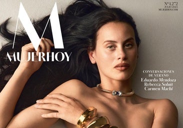 Milena Smit, portada del número de julio de la revista Mujerhoy.