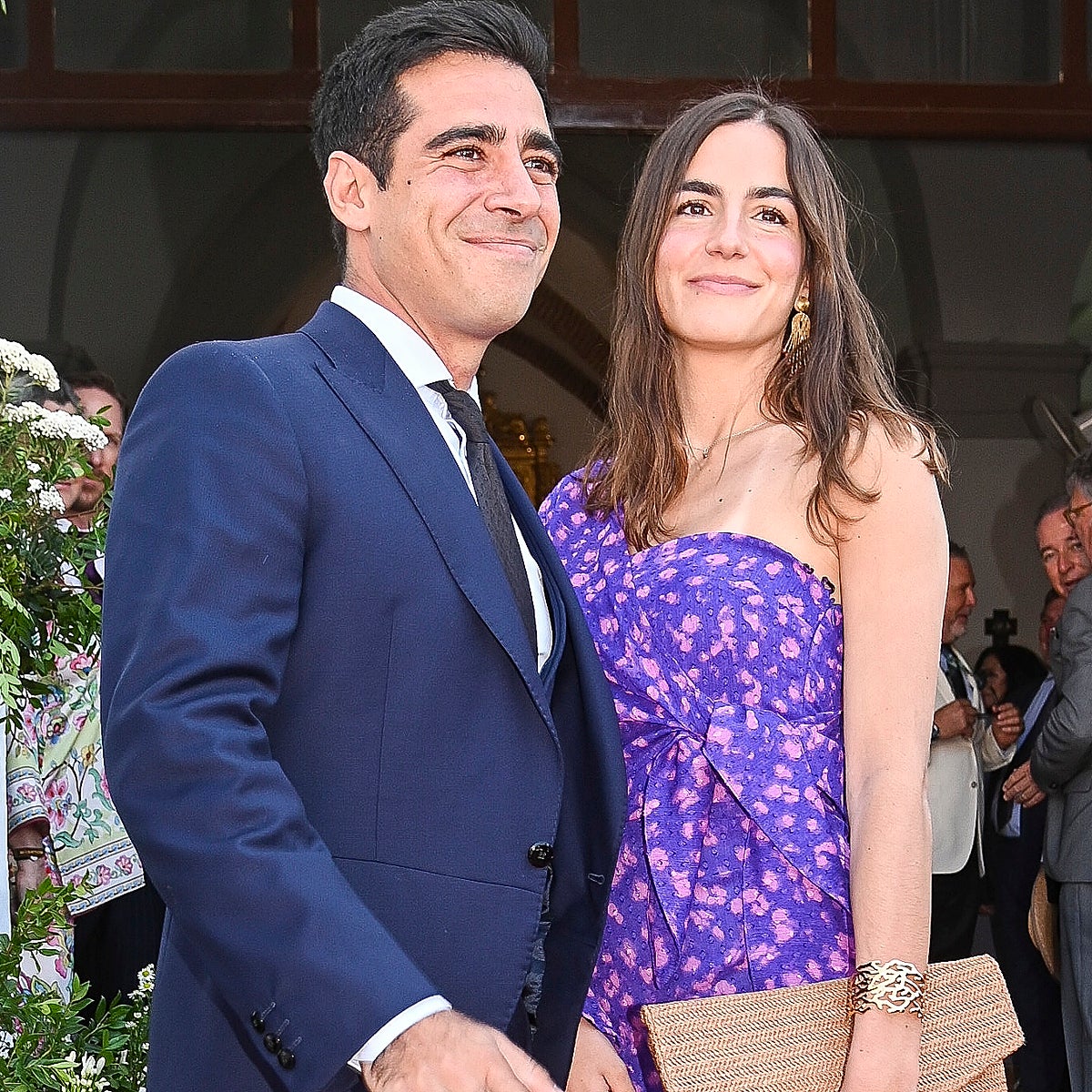 Alberto Herrera y Blanca Llandres, una pareja muy enamorada .