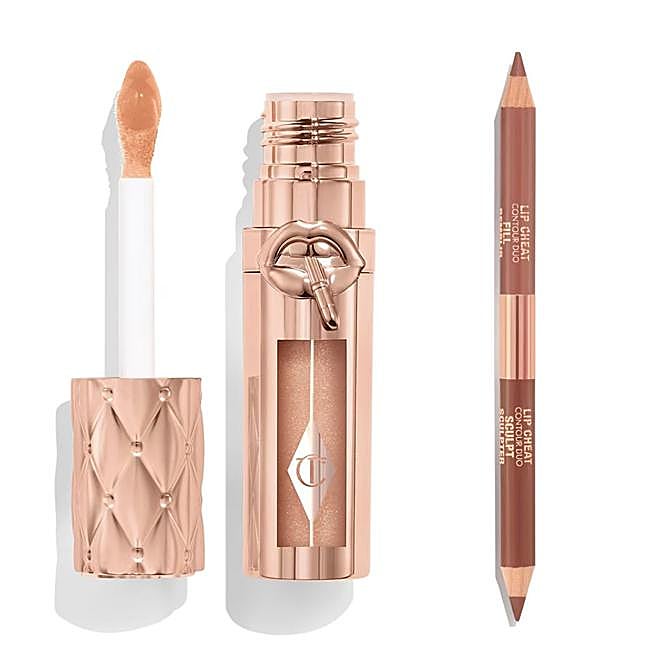 Lip Cheat Contour Duo y Big Lip Plumpgasm de Charlotte Tilbury. Precio: 27 euros y 37 euros