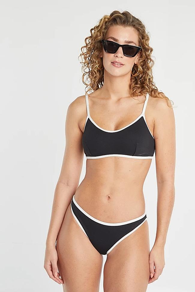 Bikini bicolor de Kiabi.