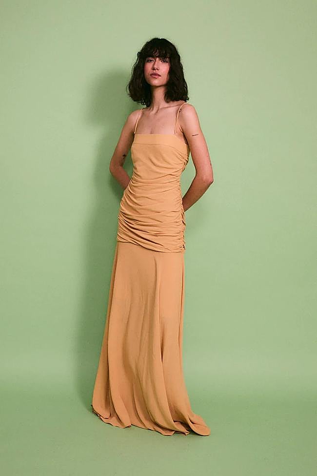 Vestido ajustado con falda fluida de Sophie & Lucie