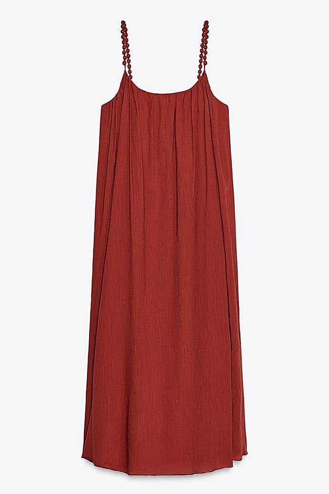 Vestido tirantes ovesize (35,95€)