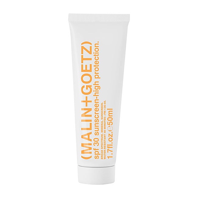 SPF30 Sunscreen High de Malin + Goetz.