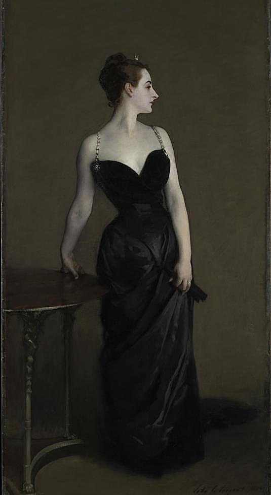 El cuadro de John Singer Sargent que escandalizó a la sociedad parisina, el retrato de Madame X (Madame Pierre Gautreau).