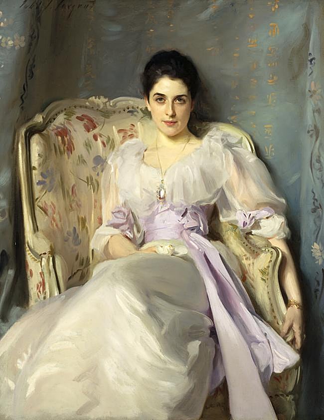 Retrato de Lady Agnew de Lochnaw, pintado en 1892 por John Singer Sargent.