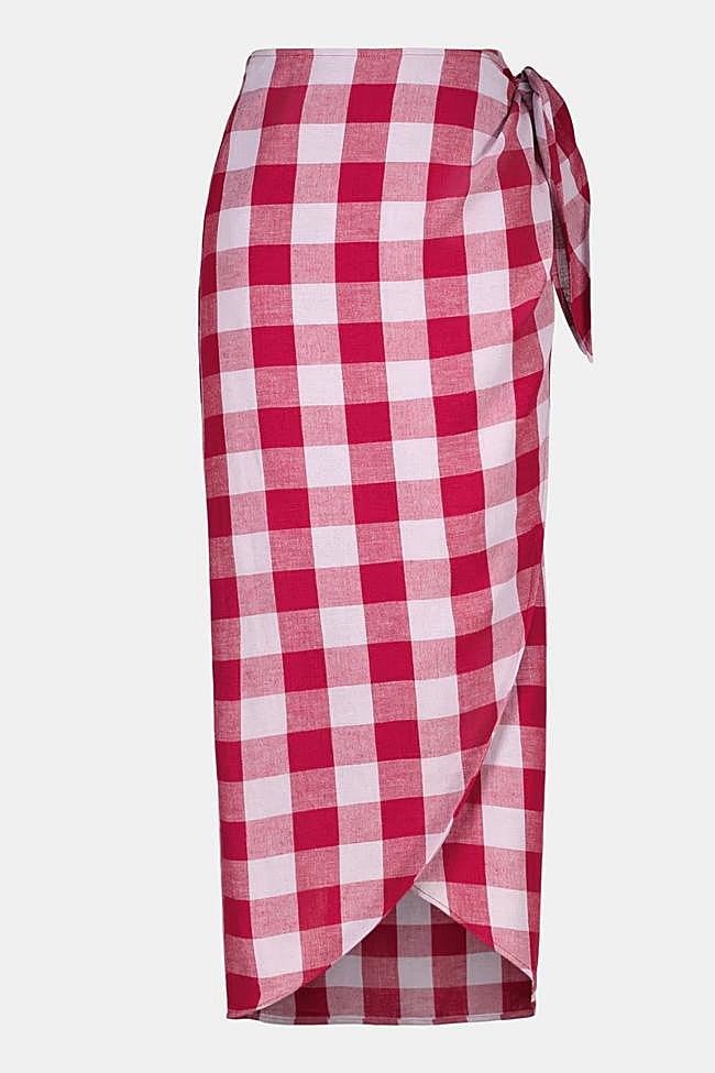 Falda mujer nudo largo (17€)