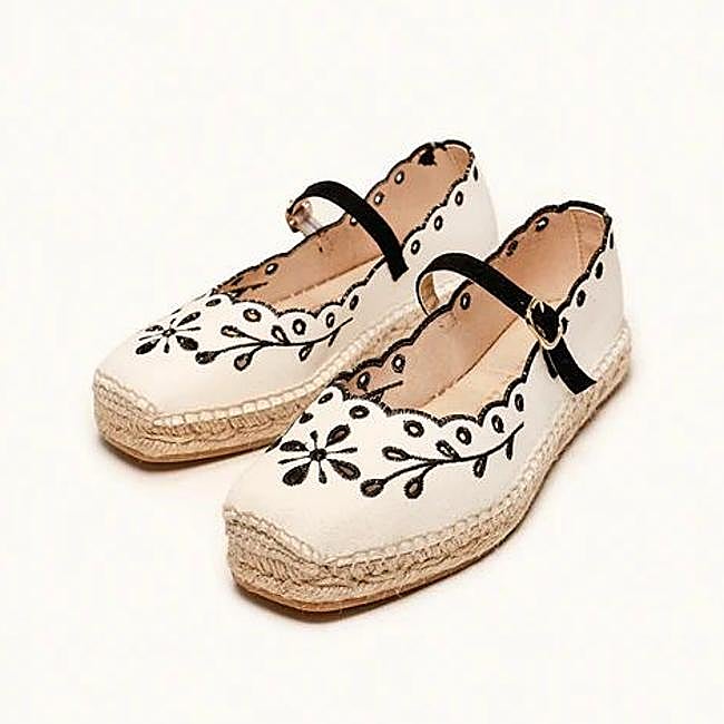 Campanilla Lona Bordada Negro (95,90€)