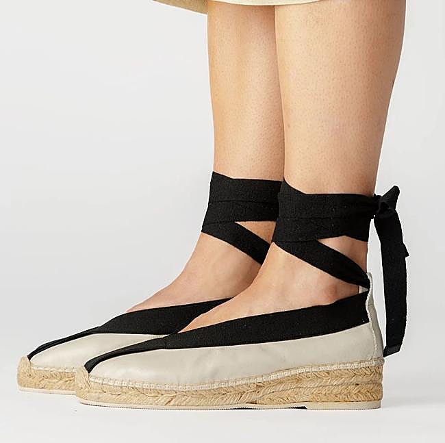 Horta Elasticated Espadrille Wedge (400€)