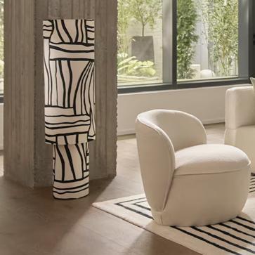 Imagen secundaria 1 - La colección a juego con el sillón lounge más deseado de las rebajas de H&M Home.