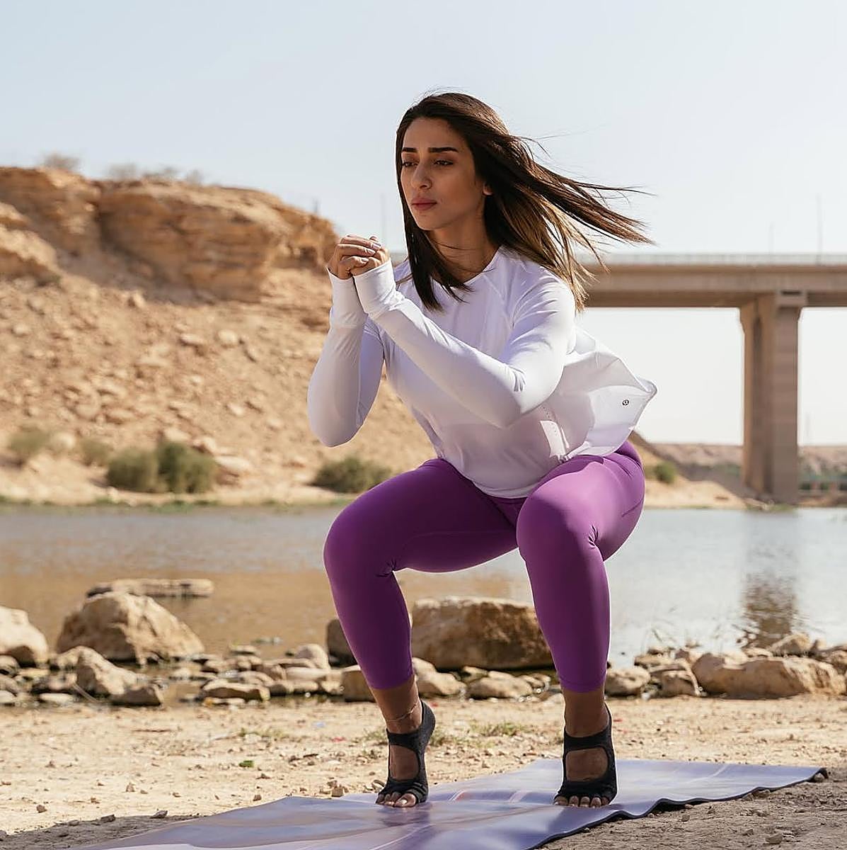 Las sentadillas con un ejercicio muy completo.