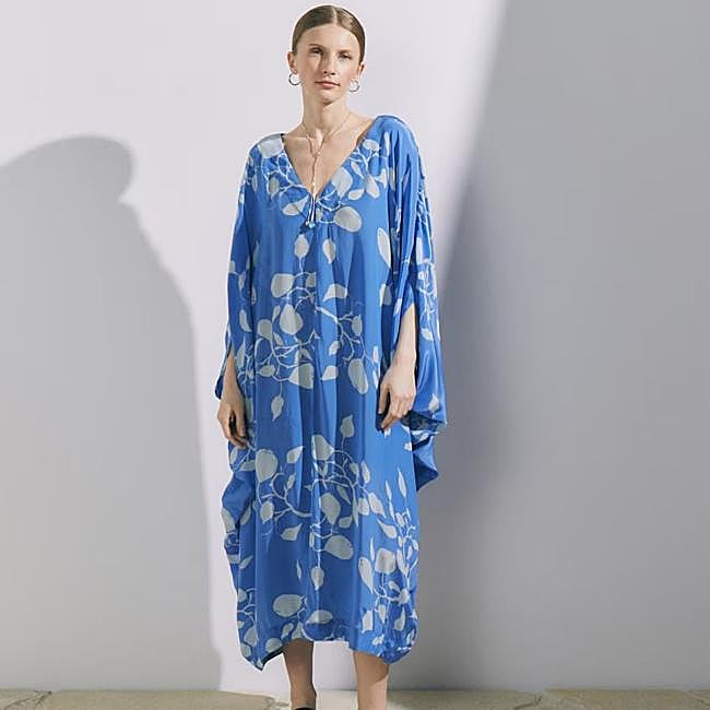 Caftán oversize con manga japonesa