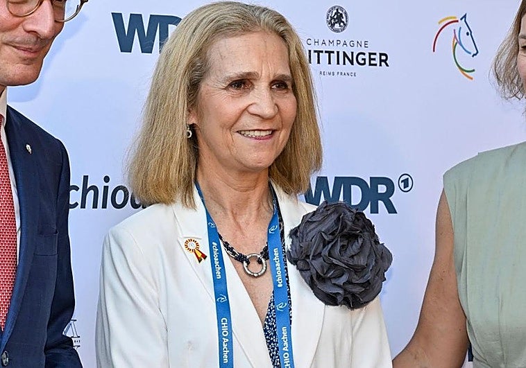 La infanta Elena en Alemania.