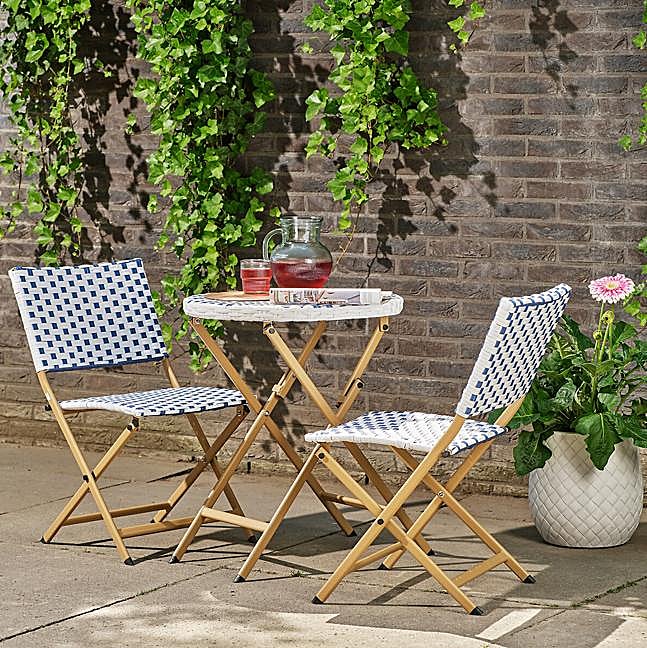 Conjunto plegable Lyme de La Redoutte, 269.10 euros.