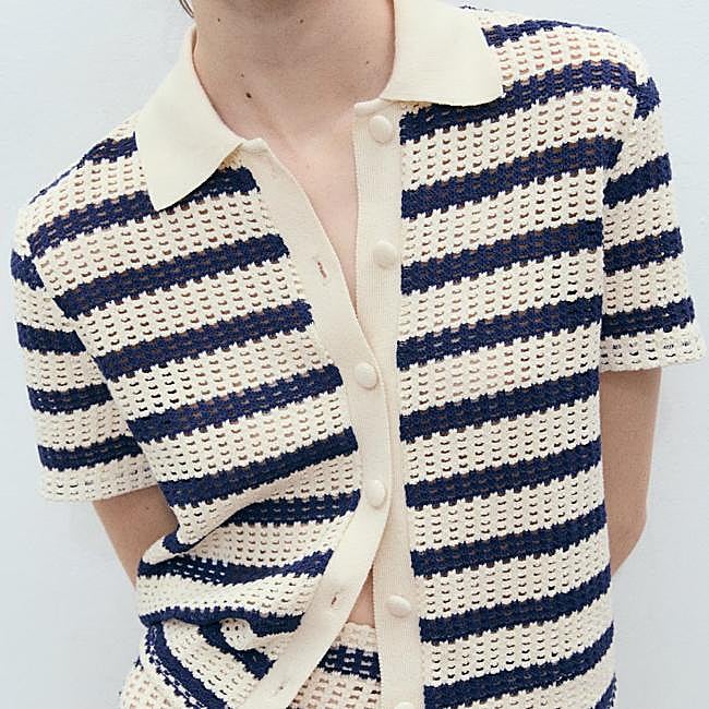 Top de punto de Mango (25,99 euros)