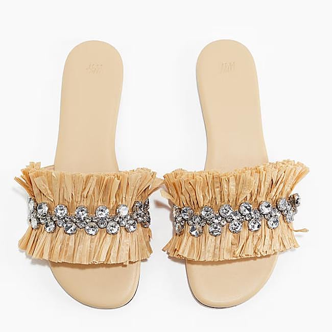 Sandalias joya de H&M (25,99 euros)