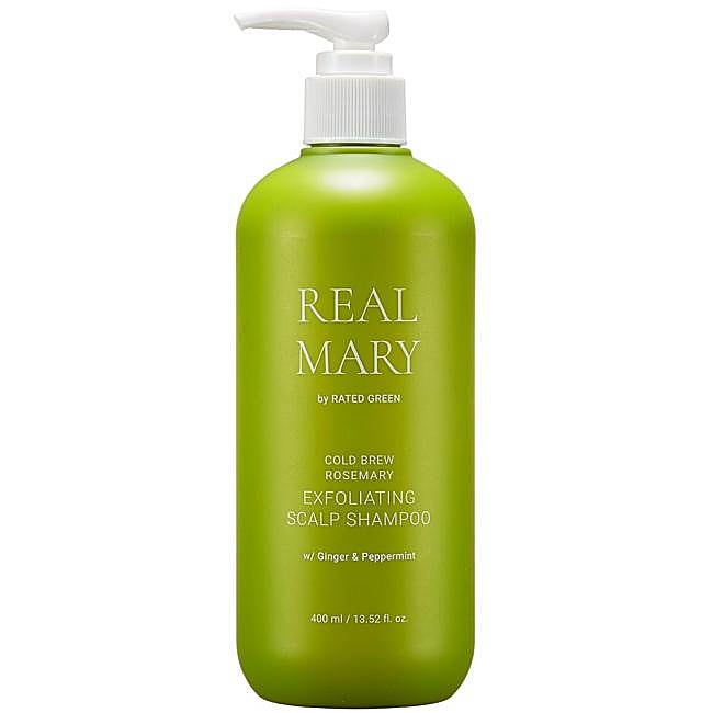Real Mary Exfoliating Scalp Shampoo de Rated Green. Precio: 21,59 euros