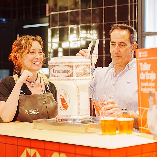 Una de las actividades por el 30 aniversario de la Fundación Cruzcampo