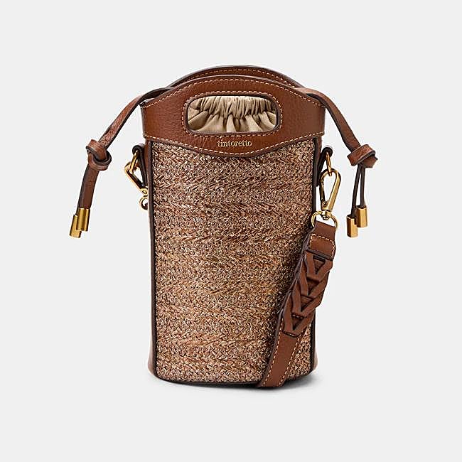 Bolso tubular de Tintoretto, 29,99 euros.