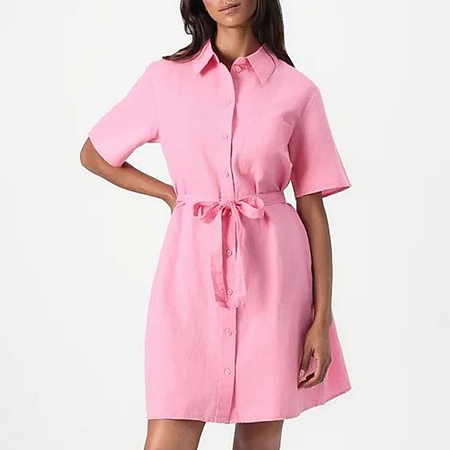 Vestido rosa de manga corta de Marc'O Polo, 112,95 euros.