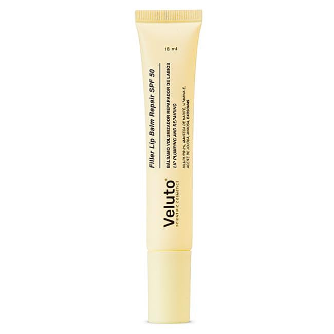 Bálsamo de labios Filler Lip Balm SPF50 de Veluto.
