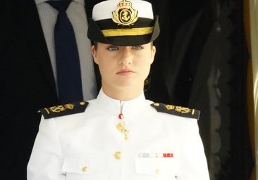 En fotos, el gran día de Leonor: Medalla de Oro de Galicia, hija adoptiva de Marín y sus primeras palabras en gallego