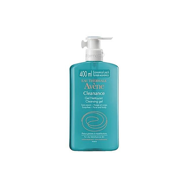 Avène Cleanance Gel Limpiador sin Jabón.