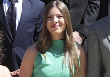 Infanta Sofía con vestido de Zara