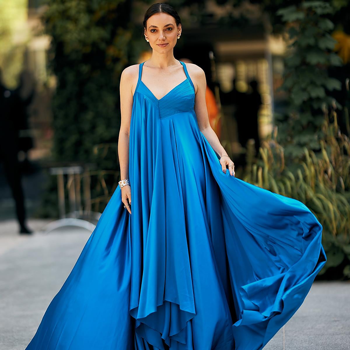 Los mejores vestidos en azul para lucir en una preboda.