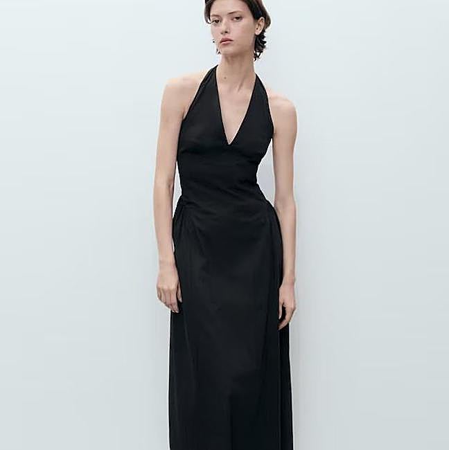 Vestido corsetero negro