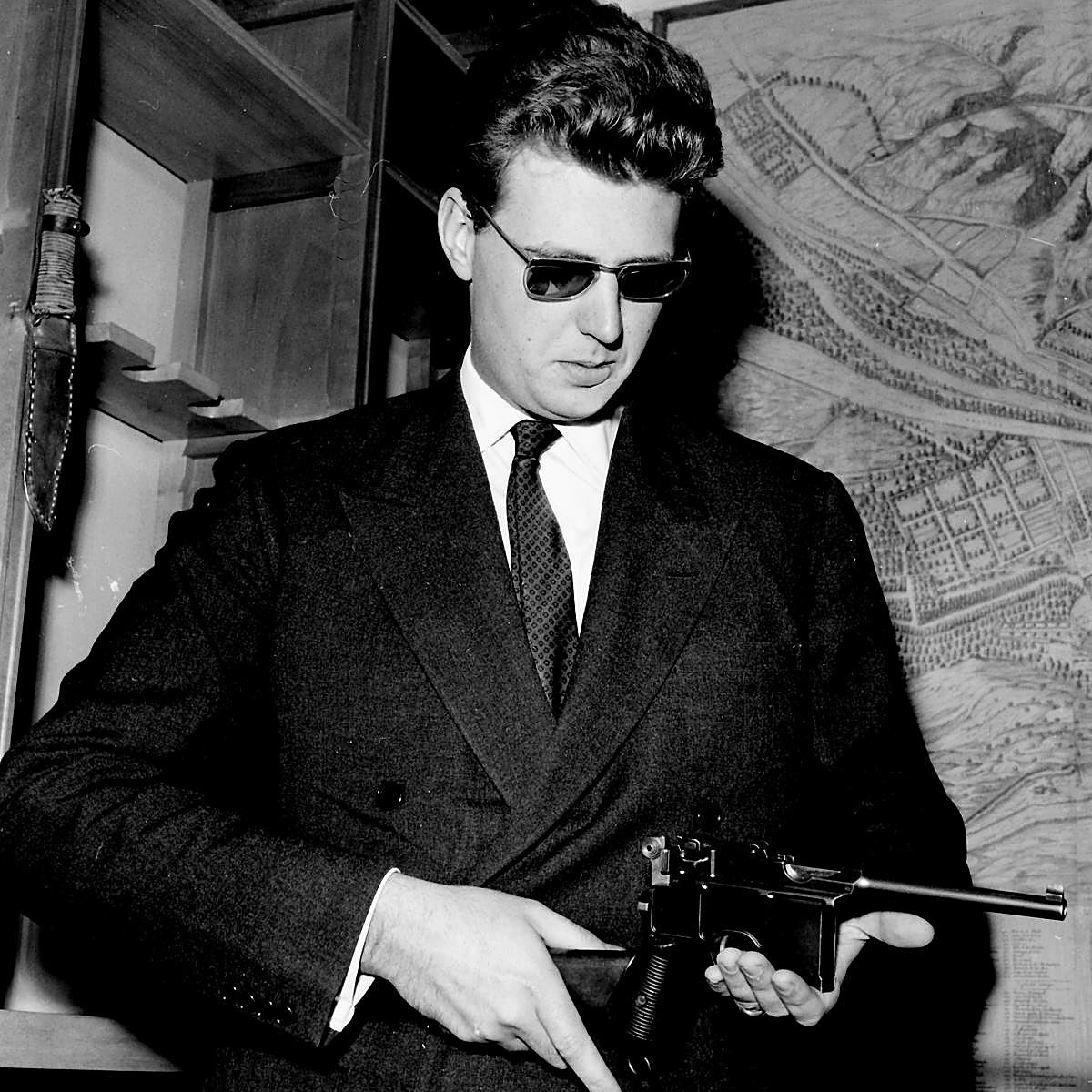 El príncipe Leka I de Albania.