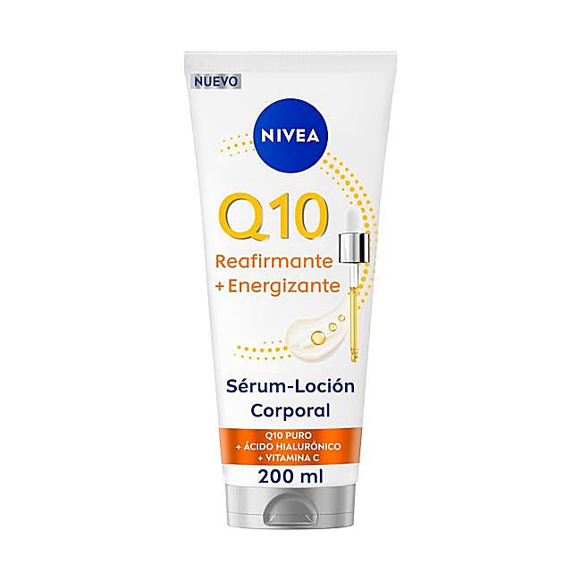 Loción corporal con ácido hialurónico y vitamina C Q10 de Nivea