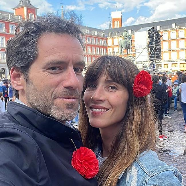 Borja Sémper y Bárbara Goenaga, en un momen to feliz.